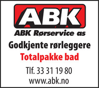 Annonse på trykk i Tønsbergs Blad