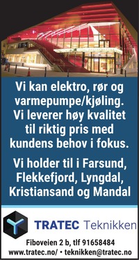 Annonse i Agder - Flekkefjords Tidende