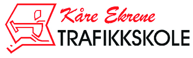 Logoen til Kåre Ekrene Trafikkskole AS