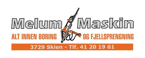 Logoen til Melum Maskin AS