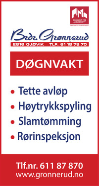 Annonse på trykk i Oppland Arbeiderblad